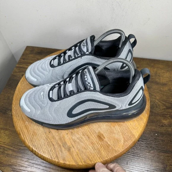 Nike Air Max 720 Wolf Grey Anthracite Men's Shoes Grey Black Size 9 AO2924-012